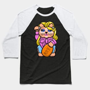 trixie Mattel lucky cat Baseball T-Shirt